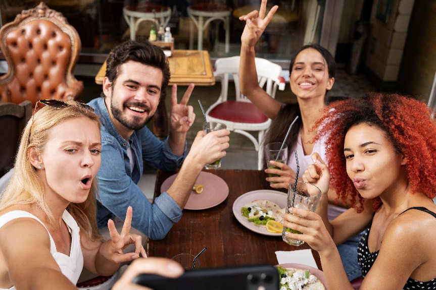Regular gathering with friends